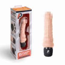 Вибратор PowerCocks 6" реалистичный 17.5 см, телесный Вибратор PowerCocks 6" реалистичный 17.5 см, телесный