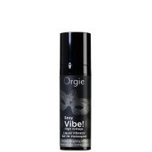 Жидкий вибратор Orgie Sexy Vibe High Voltage с усиленным эффектом, 15 мл