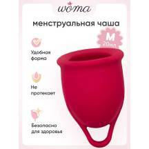 Менструальная чаша Woma Iona M, красная . Нет в наличии Менструальная чаша Woma Iona M, красная