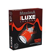 Презерватив Luxe Maxima Конец света с усиками, 1 шт. Нет в наличии Презерватив Luxe Maxima Конец света с усиками, 1 шт