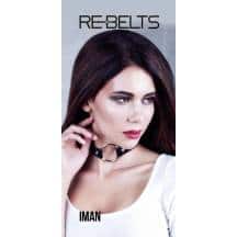 Чокер-кляп Iman Rebelts, черный, OS Чокер-кляп Iman Rebelts, черный, OS