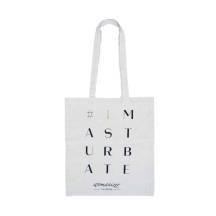 Сумка Womanizer Imasturbate Organic tote для хранения секс-игрушек, светло-бежевая 