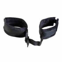 Наручники-оковы мягкие Toyfa Theatre, черные. Нет в наличии Наручники-оковы мягкие Toyfa Theatre, черные