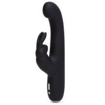 Вибратор-кролик Happy Rabbit Slimline G-Spot, черный