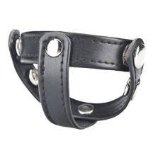 Кольцо на Пенис с Разделителем Мошонки на клепках Т-Style Cock Ring Кольцо на Пенис с Разделителем Мошонки на клепках Т-Style Cock Ring