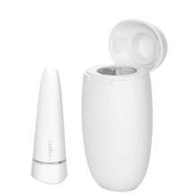 Мини-вибратор с кейсом для дезинфекции CalExotics My Pod, белый