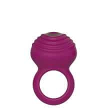 Виброкольцо-стимулятор Anasteisha AN Petal, сливовое 