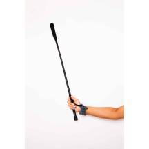 Стек Scandal из натуральной кожи, черный