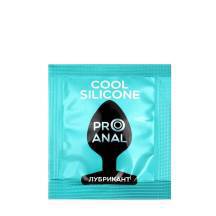 Анальный лубрикант Bioritm ProAnal Cool Silicone на гибридной основе, 3 мл