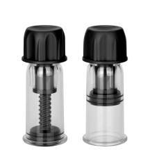 Помпы для сосков CalExotics Nipple Play Vacuum Twist Suckers, черные