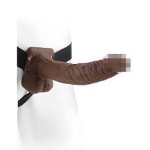 Страпон полый мужской PipeDream Fetish Fantasy Hollow 24 см, коричневый Страпон полый мужской PipeDream Fetish Fantasy Hollow 24 см, коричневый