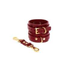 Наручники Taboom Luxury Bondage Essentials Wrist, красный
