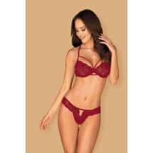 Комплекты Obsessive Ivetta set, Бордовый, L/XL. Нет в наличии Комплекты Obsessive Ivetta set, Бордовый, L/XL