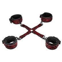 Фиксатор запястий к лодыжкам Shots Media Ouch! Luxury Hogtie, красный. Нет в наличии Фиксатор запястий к лодыжкам Shots Media Ouch! Luxury Hogtie, красный