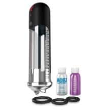 Вакуумная помпа Pipedream PDX Elite Blowjob Power Pump, серебристый