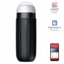 Мастурбатор с эффектом всасывания Svakom Sam Neo, черный Мастурбатор с эффектом всасывания Svakom Sam Neo, черный