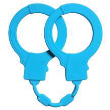 Силиконовые наручники Lola Games Stretchy Cuffs Turquoise, синие Силиконовые наручники Lola Games Stretchy Cuffs Turquoise, синие