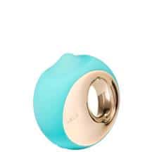 Вибратор с подвижным шариком Lelo Ora 3, бирюзовый