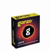 Презервативы ароматизированные Ganzo Juice, 3 шт Презервативы ароматизированные Ganzo Juice, 3 шт