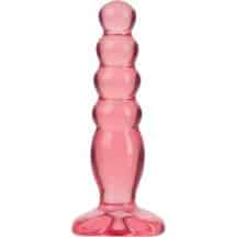 Анальная ёлочка Doc Johnson Crystal Jellies Delight, розовый. Нет в наличии Анальная ёлочка Doc Johnson Crystal Jellies Delight, розовый