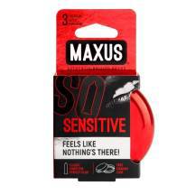 Презервативы ультратонкие Maxus Sensitive, 3 шт