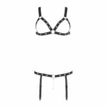 Комплект эластичная сбруя-бикини Bad Kitty, черный, S/L. Нет в наличии Комплект эластичная сбруя-бикини Bad Kitty, черный, S/L