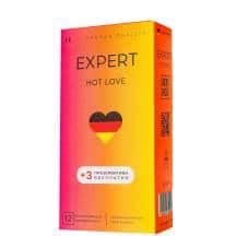 Презервативы с разогревающим эффектом Amor Expert Hot Love, 12 шт + 3 шт