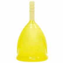 Менструальная чаша Тюльпан L, жёлтая