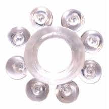 Эрекционное кольцо Lola Games Rings Bubbles, бесцветное