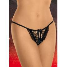 Стринги Soft Line с доступом леопардовые, XL