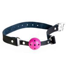 Кляп-шар Toyfa Theatre с отверстиями для дыхания, розовый. Нет в наличии Кляп-шар Toyfa Theatre с отверстиями для дыхания, розовый