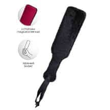 Двухсторонняя шлепалка Anonymo by Toyfа, черно-красная