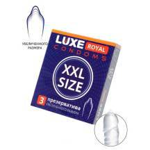 Презервативы Luxe Royal XXL Size, 3 шт