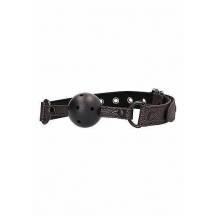 Кляп-шарик Shots Elegant Ball Gag, черный. Нет в наличии Кляп-шарик Shots Elegant Ball Gag, черный
