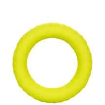 Эрекционное кольцо CalExotics Link Up Ultra-Soft Edge, желтое