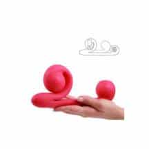 Вибромассажер для двойной стимуляции Snail Vibe, розовый. Нет в наличии Вибромассажер для двойной стимуляции Snail Vibe, розовый