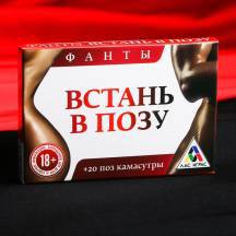 Эротическая карточная игра «Встань в позу». Нет в наличии Эротическая карточная игра «Встань в позу»