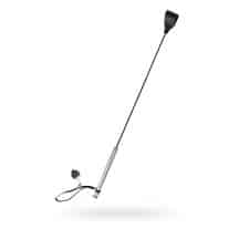 Стек Pecado BDSM с металлической рукоятью, черный. Нет в наличии Стек Pecado BDSM с металлической рукоятью, черный