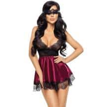 Сорочка Beauty Night Eve chemise Purple, Бордовый, S/M. Нет в наличии Сорочка Beauty Night Eve chemise Purple, Бордовый, S/M
