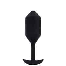 Вибропробка для ношения b-Vibe Vibrating Snug Plug 4, черная. Нет в наличии Вибропробка для ношения b-Vibe Vibrating Snug Plug 4, черная