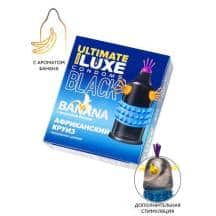 Презерватив стимулирующий Luxe Black Ultimate Африканский круиз Банан, 1 шт. Нет в наличии Презерватив стимулирующий Luxe Black Ultimate Африканский круиз Банан, 1 шт