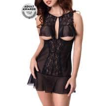 Комбинация Erolanta Margarita, черная, 50-52