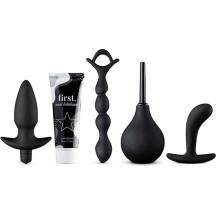 Набор EDC Backdoor Experience с анальными игрушками, черный. Нет в наличии Набор EDC Backdoor Experience с анальными игрушками, черный