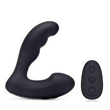 Вибромассажер простаты BlueLine Prober с пультом ДУ, черный Вибромассажер простаты BlueLine Prober с пультом ДУ, черный