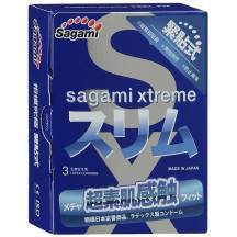 Презервативы анатомической формы Sagami Xtreme Feel Fit, розовые, 3шт
