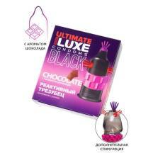 Презерватив стимулирующий Luxe Black Ultimate Реактивный трезубец Шоколад, 1 шт. Нет в наличии Презерватив стимулирующий Luxe Black Ultimate Реактивный трезубец Шоколад, 1 шт
