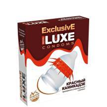 Презерватив Luxe Exclusive Красный камикадзе с усиками, 1 шт