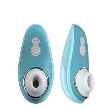Вакуумный стимулятор клитора Womanizer Liberty, голубой