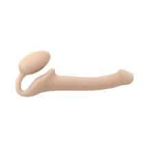 Гибкий страпон Strap-on-me Semi-Realistic S, телесный