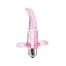 Вибромассажер на пальцы Baile Vibro Finger, розовый Вибромассажер на пальцы Baile Vibro Finger, розовый